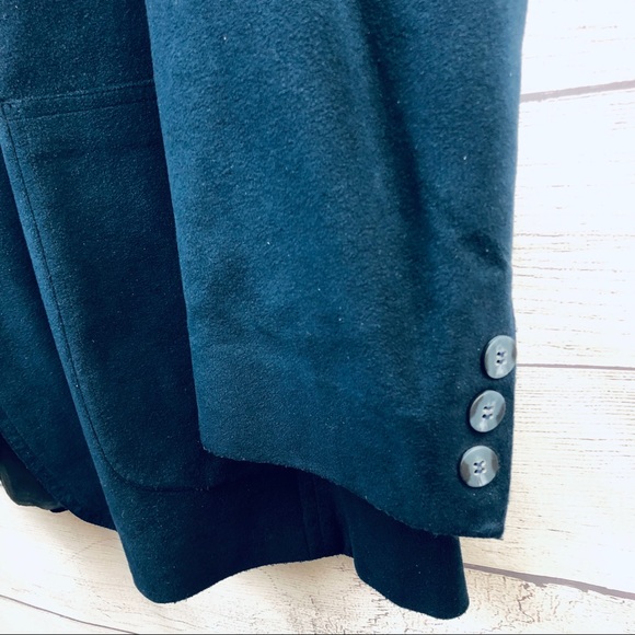 V Vintage Donmark Blue Suede Men’s Blazer - Picture 2 of 14